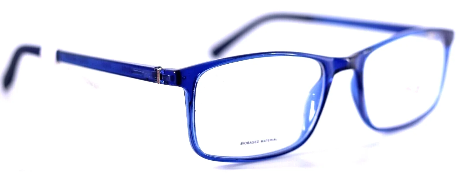 BIO.EYES BE28 BIRCH LTBLU Light Blue Rectangular Mens Eyeglasses 54-18-140 3